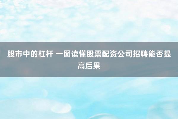 股市中的杠杆 一图读懂股票配资公司招聘能否提高后果